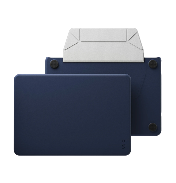 Защитный чехол Uniq Lyden Versa Laptop sleeve/stand для MacBook Neo 13 Steel Navy