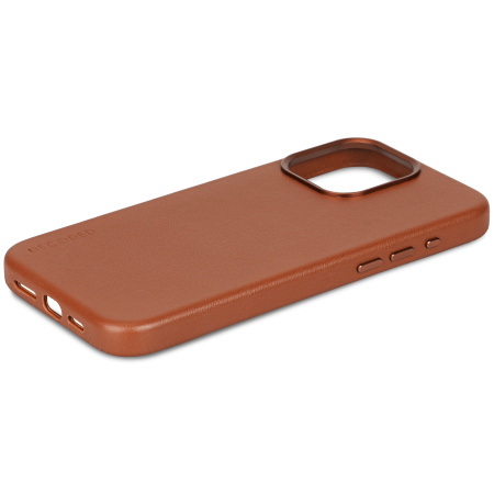 Защитный чехол Decoded Leather iPhone 15 Pro MagSafe Tan