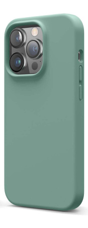 Чехол Elago для iPhone 14 Pro Max Premium Silicone Case Midnight Green