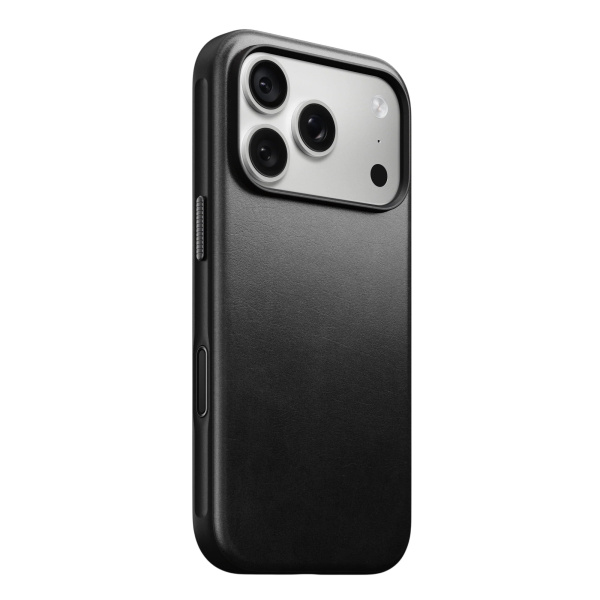 Защитный чехол Nomad Modern Leather case для iPhone 18 Pro / iPhone 17 Pro Black