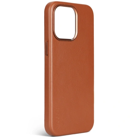 Защитный чехол Decoded Leather iPhone 15 Pro MagSafe Tan