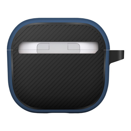Чехол Uniq CLYDE Lock case для Airpods 4 Blue/Dark Grey