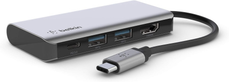 USB-хаб Belkin USB-C 4-in-1 Multiport Adapter with 4K HDMI