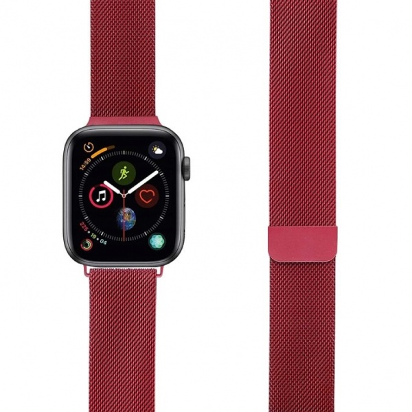 Ремешок Lyambda Capella для Apple Watch 42-45 мм Red