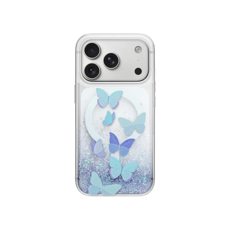 Защитный чехол Uniq ARIA (MagSafe) для iPhone 18 Pro/17 Pro Blue Serenity