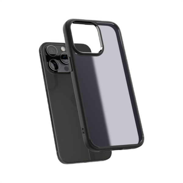 Защитный чехол Spigen Ultra Hybrid для iPhone 15 Pro Frost Black