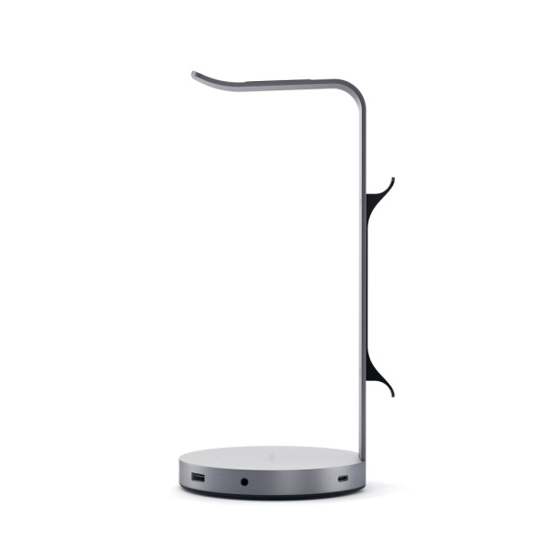 Подставка Satechi Aluminium USB Headphone Stand Hub space gray