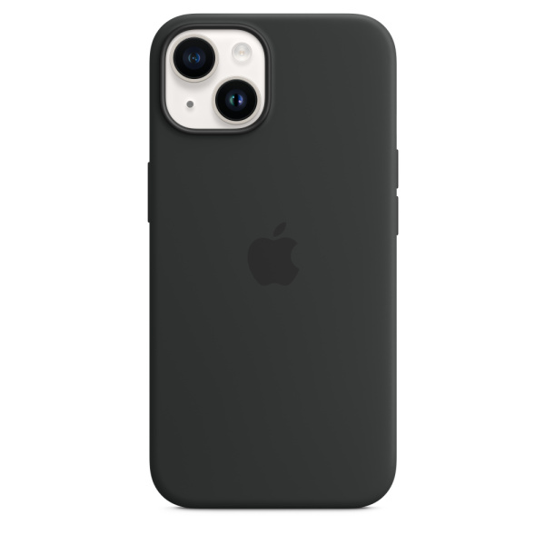 Чехол Apple iPhone 14 Silicone Case with MagSafe Midnight