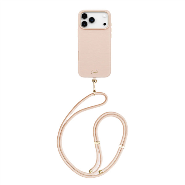 Защитный чехол Coehl Strap Merelle (MagSafe) для iPhone 17 Pro Shell Pink