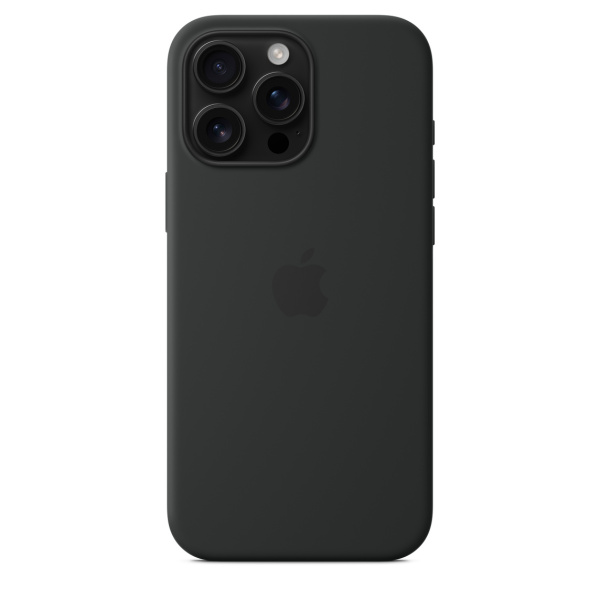 Чехол Apple iPhone 16 Pro Max Silicone Case with MagSafe Black