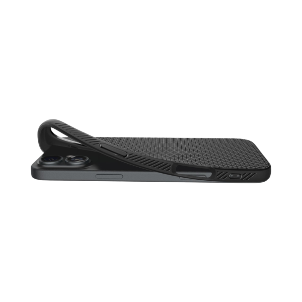 Защитный чехол Spigen Liquid Air для iPhone 16 Matte Black