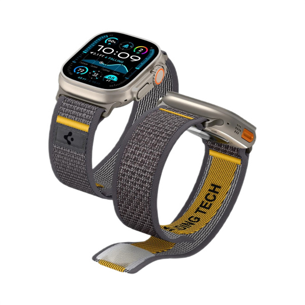 Ремешок Spigen Athlex Air для Apple Watch 6/7/8/9/10/SE/Ultra 1/2 (44/45/46/49mm) Grey