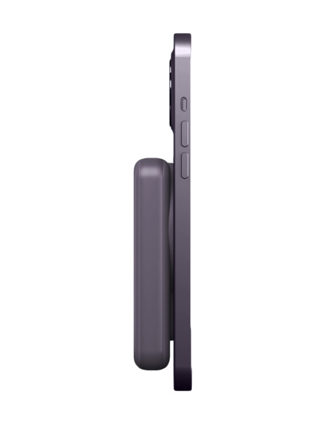 Внешний аккумулятор EnergEA MagPac MINI 10.000mAh Magnetic wireless 15W USB-C 20W ultra-slim with stand Purple