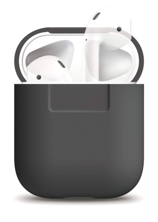 Чехол Elago для AirPods Silicone Сase Dark Grey