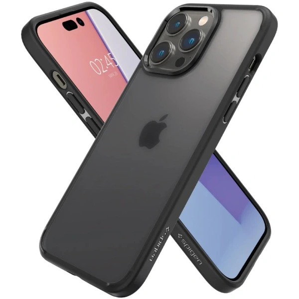 Защитный чехол Spigen Ultra Hybrid для iPhone 14 Pro Max Matte Black