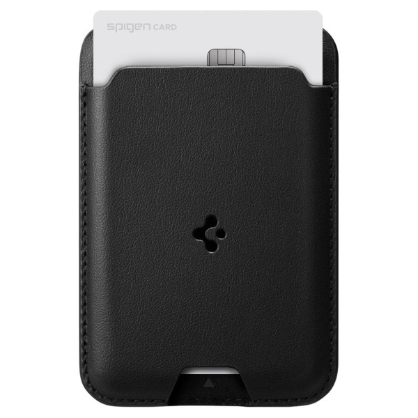 Чехол-бумажник Spigen Valentinus MagSafe Card Holder Black