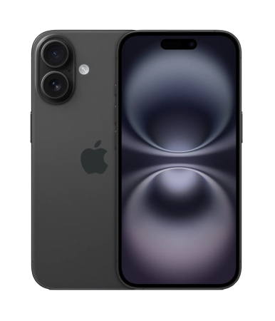 Смартфон Apple iPhone 16 128GB Black (Черный) nanoSIM + eSIM