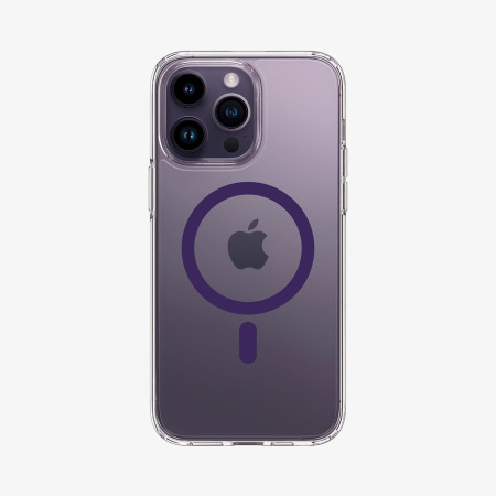 Защитный чехол Spigen Ultra Hybrid MagSafe Compatible для iPhone 14 Pro Deep Purple