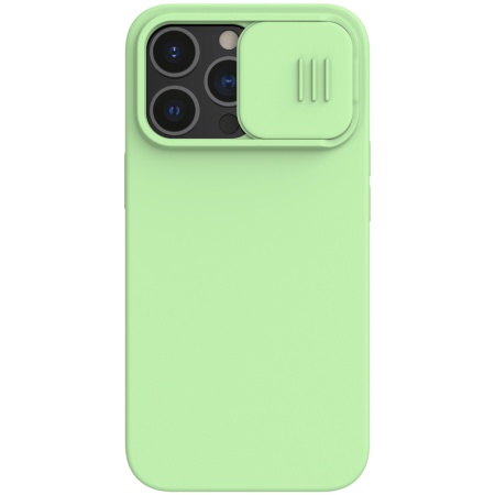 Чехол Nillkin для iPhone 13 Pro CamShield Silky Magnetic Green