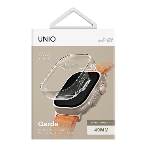 Чехол Uniq для Apple Watch 49 mm Garde Transparent