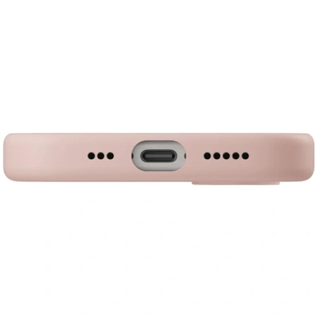 Защитный чехол Uniq для iPhone 16e LINO (Magsafe) Pink