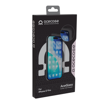 Защитное стекло AceCase - AceGlass Matte для iPhone 17 Pro