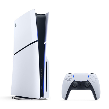 Игровая консоль Sony PlayStation 5 Slim 1ТБ White с дисководом