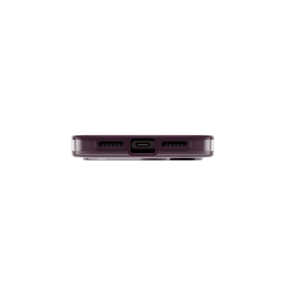 Защитный чехол Uniq Clario (MagSafe) для 18 Pro/17 Pro Fig Purple