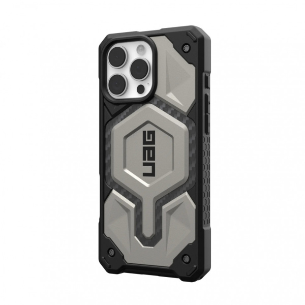 Защитный чехол UAG Monarch Pro iPhone 16 Pro Max Titanium