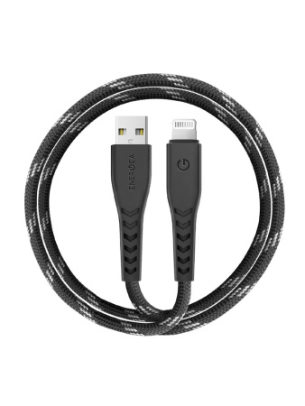 Кабель EnergEA NyloFlex USB-A to Lightning MFI C89 1.5m Black