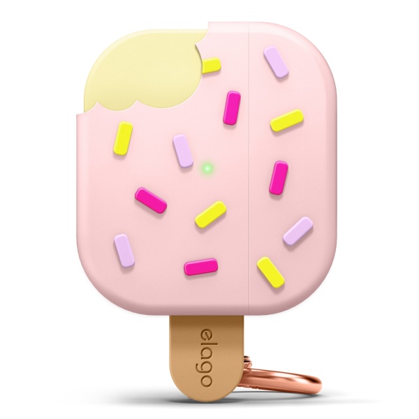 Чехол Elago Ice Cream Silicone Hang Case для AirPods 3 (2021) Pink