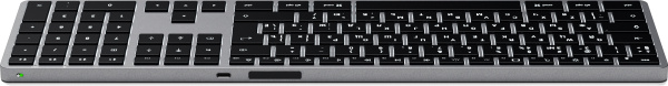 Беспроводная клавиатура Satechi Slim X3 Bluetooth Keyboard с русской раскладкой Space Gray