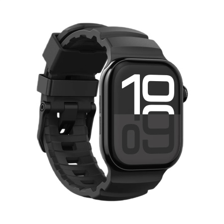 Ремешок Spigen WBS2 Band для Apple Watch 8 / 9 / 10 / 11 / SE / Ultra (44 / 45 / 46 / 49 MM) Black