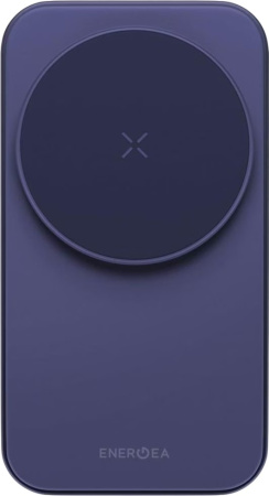 Беспроводное зарядное устройство EnergEA MagTrio 2 3in1 magnetic wireless foldable charger Qi2 25W Blue