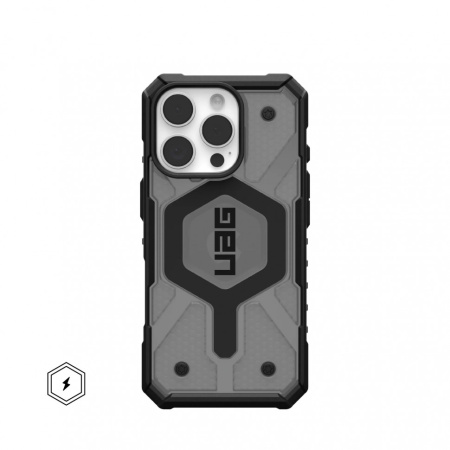 Защитный чехол UAG Pathfinder Clear Magsafe iPhone 16 Pro Ash