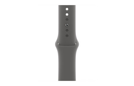 Часы Apple Watch Series 10 42mm Natural Titanium Case with Stone Gray Sport Band (GPS + LTE) (размер S/M)