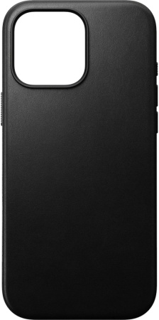 Чехол Nomad Modern Leather Case MagSafe для iPhone 16 Pro Max Black