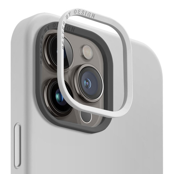 Защитный чехол Uniq Lino MagSafe для iPhone 15 Pro Max Chalk Grey