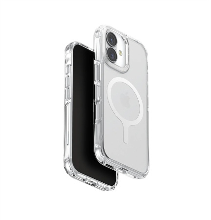 Защитный чехол UNIQ LifePro Xtreme AF (MagSafe) для iPhone 17 Frost Clear/White