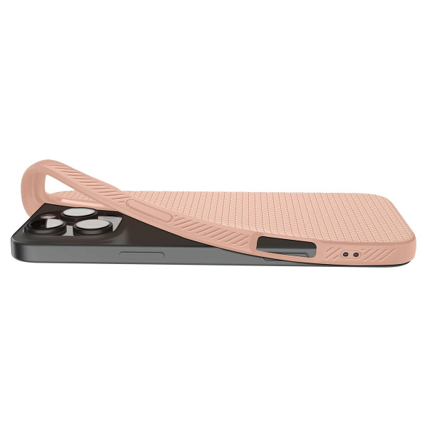 Защитный чехол Spigen Liquid Air для iPhone 16 Pro Max Rose Titanium