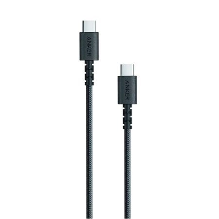 Кабель Anker 322 USB-C to USB-C 180см Black