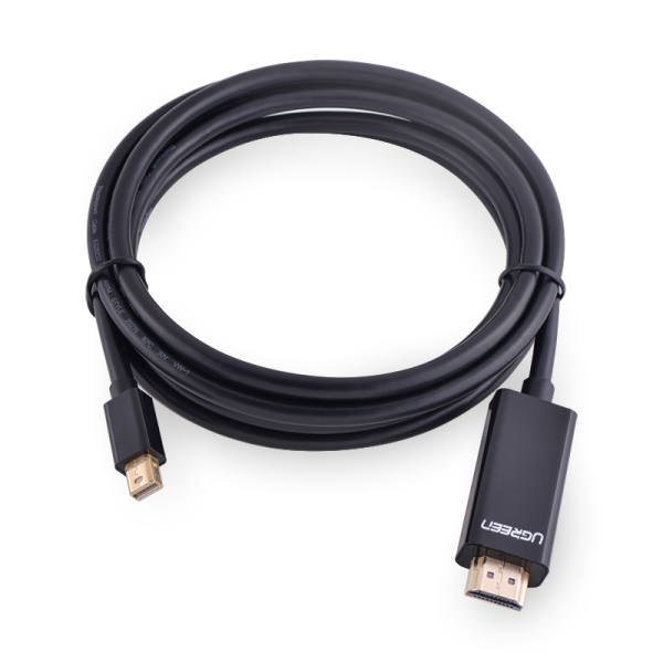 Кабель UGREEN MD101 (20848) Mini DisplayPort to HDMI 4K 1,5m Black