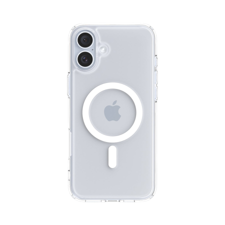 Защитный чехол Spigen Ultra Hybrid MagFit для iPhone 16 White Защитный чехол Spigen Ultra Hybrid MagFit для iPhone 16 White