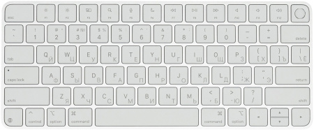 Клавиатура Apple Magic Keyboard Touch ID USB-C с русской гравировкой