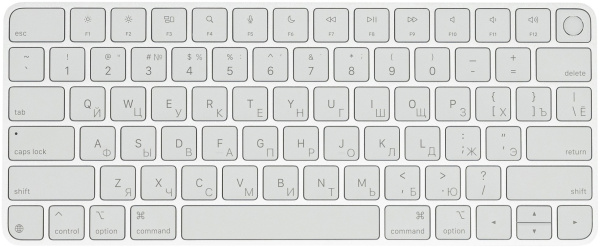 Клавиатура Apple Magic Keyboard Touch ID USB-C с русской гравировкой