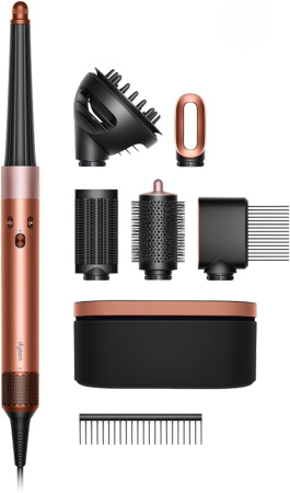 Стайлер Dyson HS08 Airwrap ID Long Curly+Coily Amber Silk