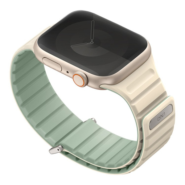 Ремешок Uniq для Apple Watch 38-41 mm Revix EVO Reversible Magnetic Soft Mint / Beige