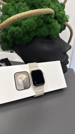 Apple Watch Series 9 41mm Starlight Aluminum Case Б/У