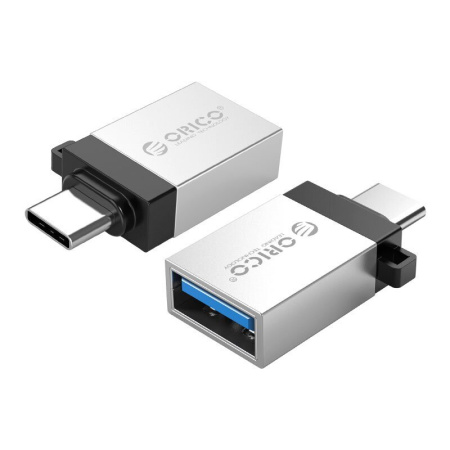 Переходник Orico Type-C to USB 3.0 Adapter Silver