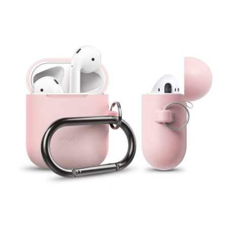 Чехол Elago для AirPods Hang Case Pink